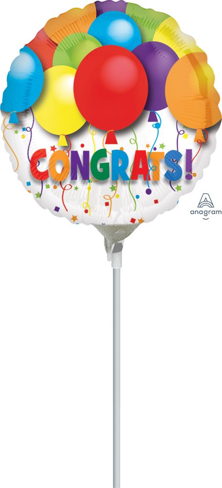 09" Bold Congratulations Balloons