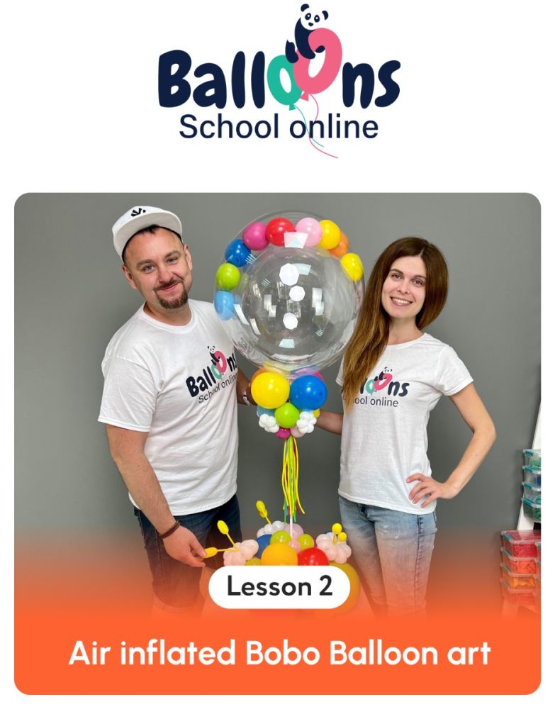 Lesson 2 | Air inflated Bobo Balloon art