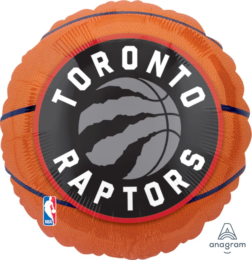 18" Toronto Raptors (non-packaged) Balloon
