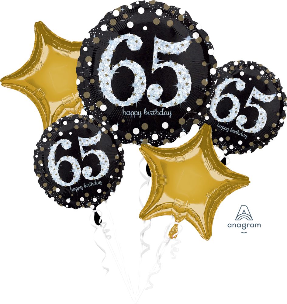 Balloon Bouquet Sparkling Birthday 65