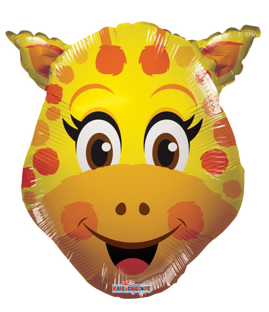 Mini Shape Giraffe Head Balloon