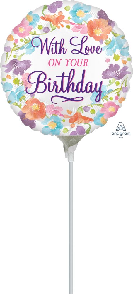 04" With Love on Your Birthday Balloon