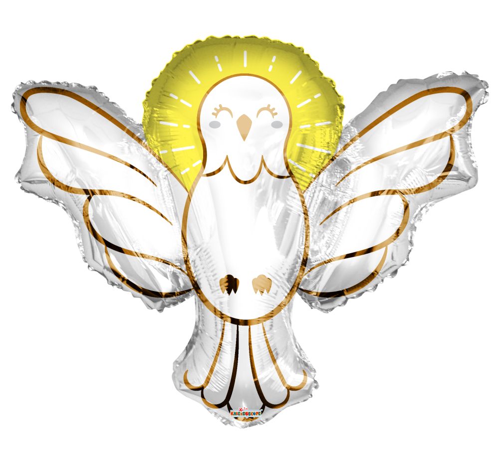 28" White Dove Balloon