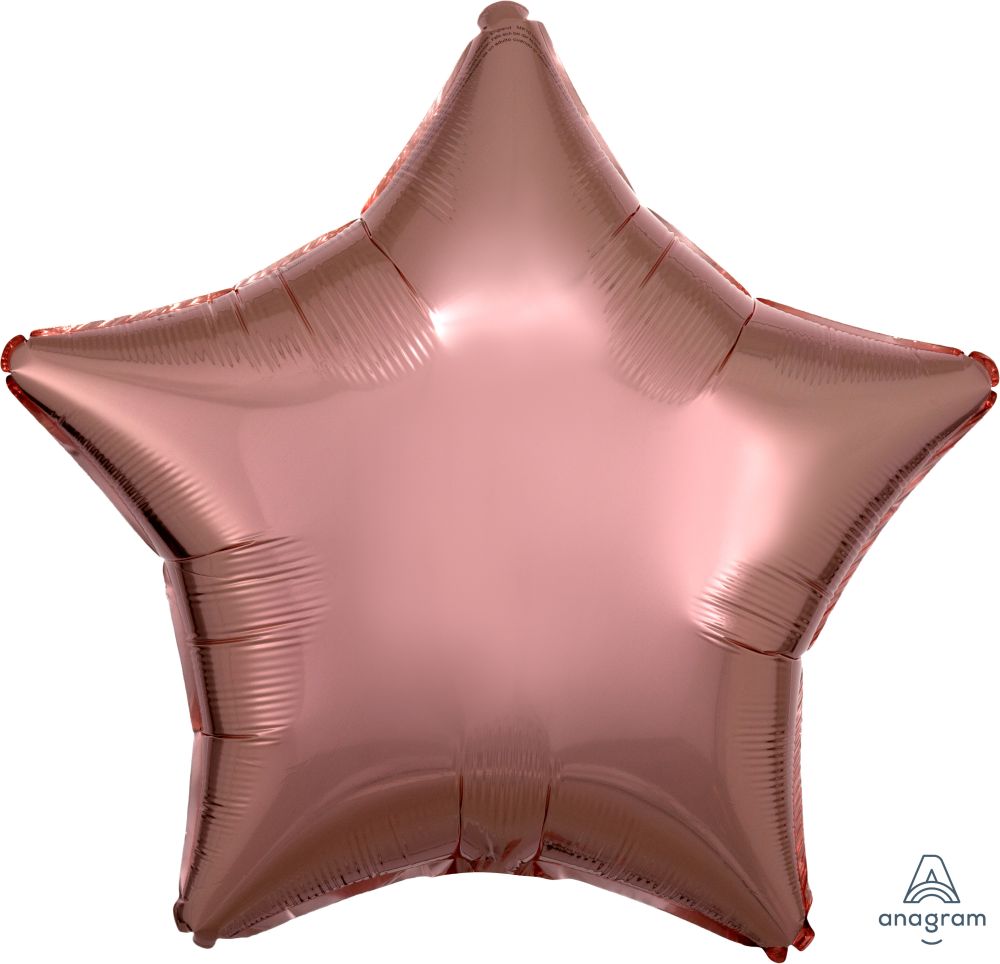 18" Rose Gold Star Balloon