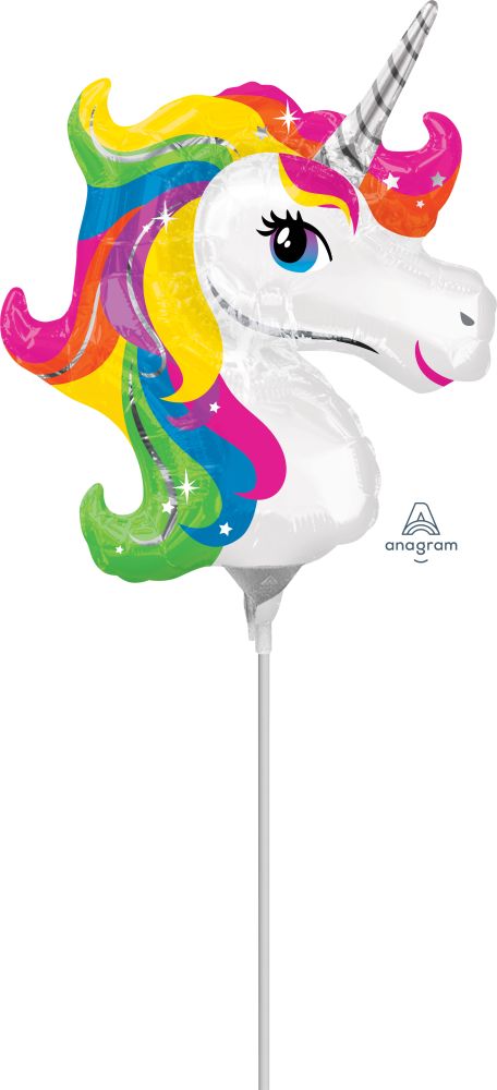 Mini Shape Unicorn Balloon