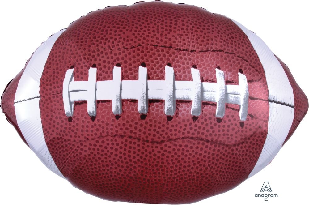 SuperShape Game Time Football Balloon