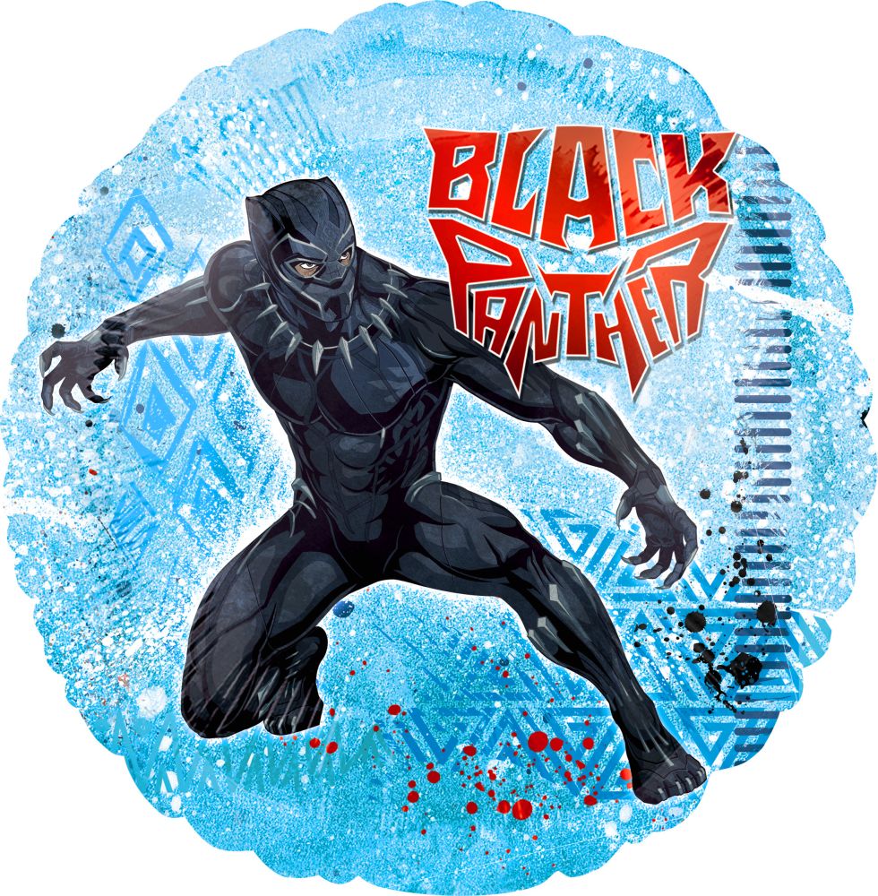 18" Black Panther Balloon
