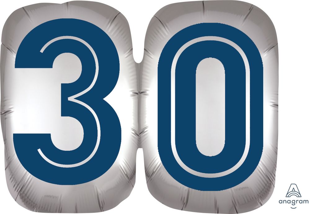 SuperShape Happy Birthday Man 30 Balloon
