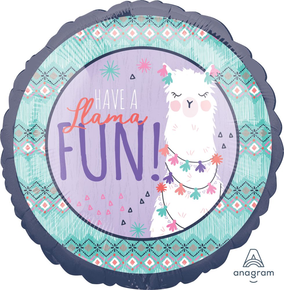 18" Llama Fun Balloon
