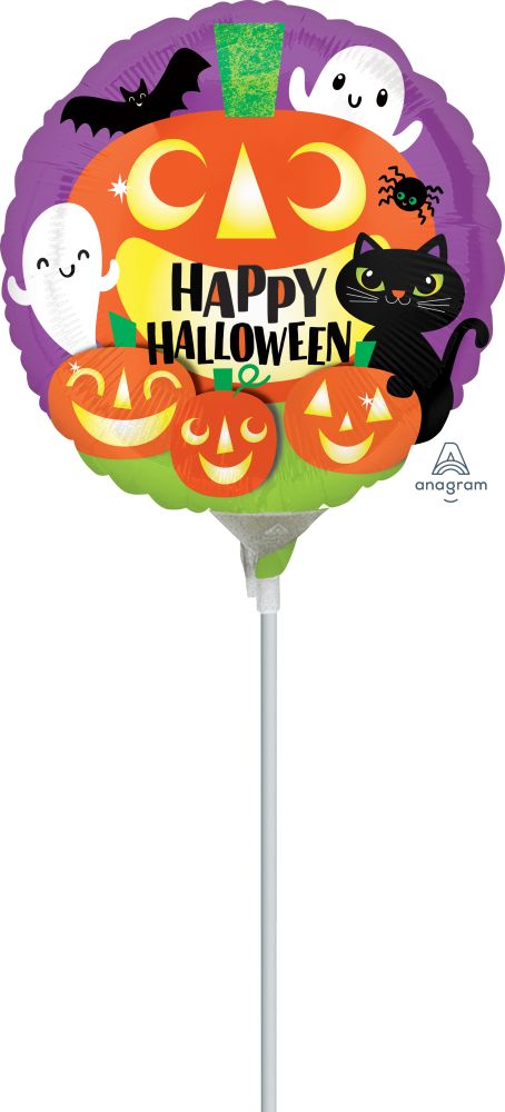 09" Happy Halloween Friends Balloon
