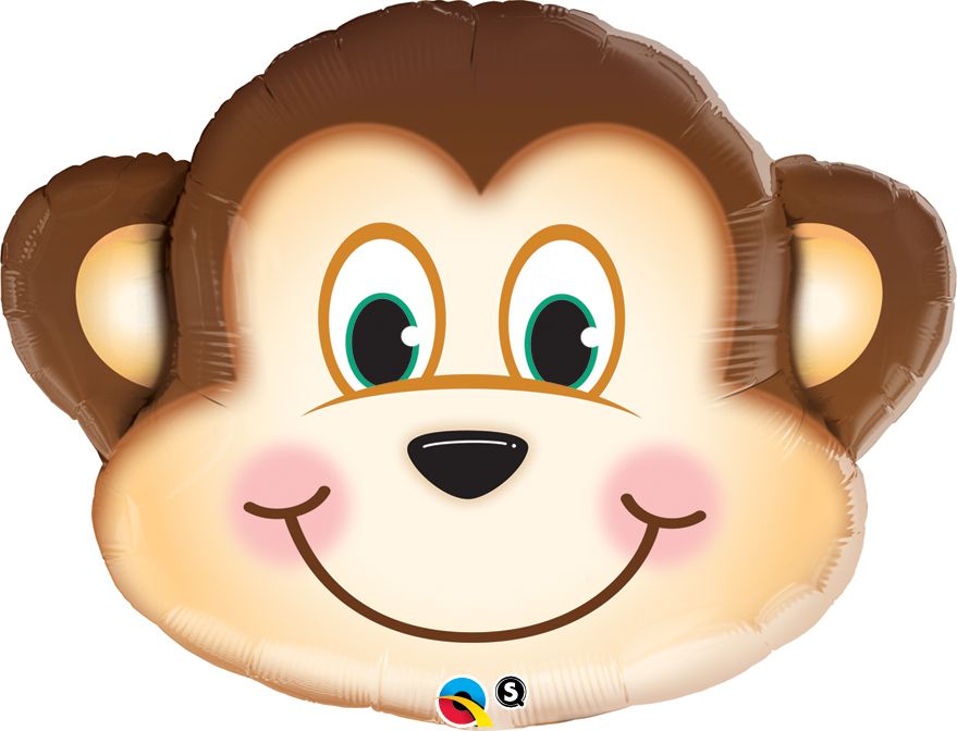 35" Mischievous Monkey Balloon