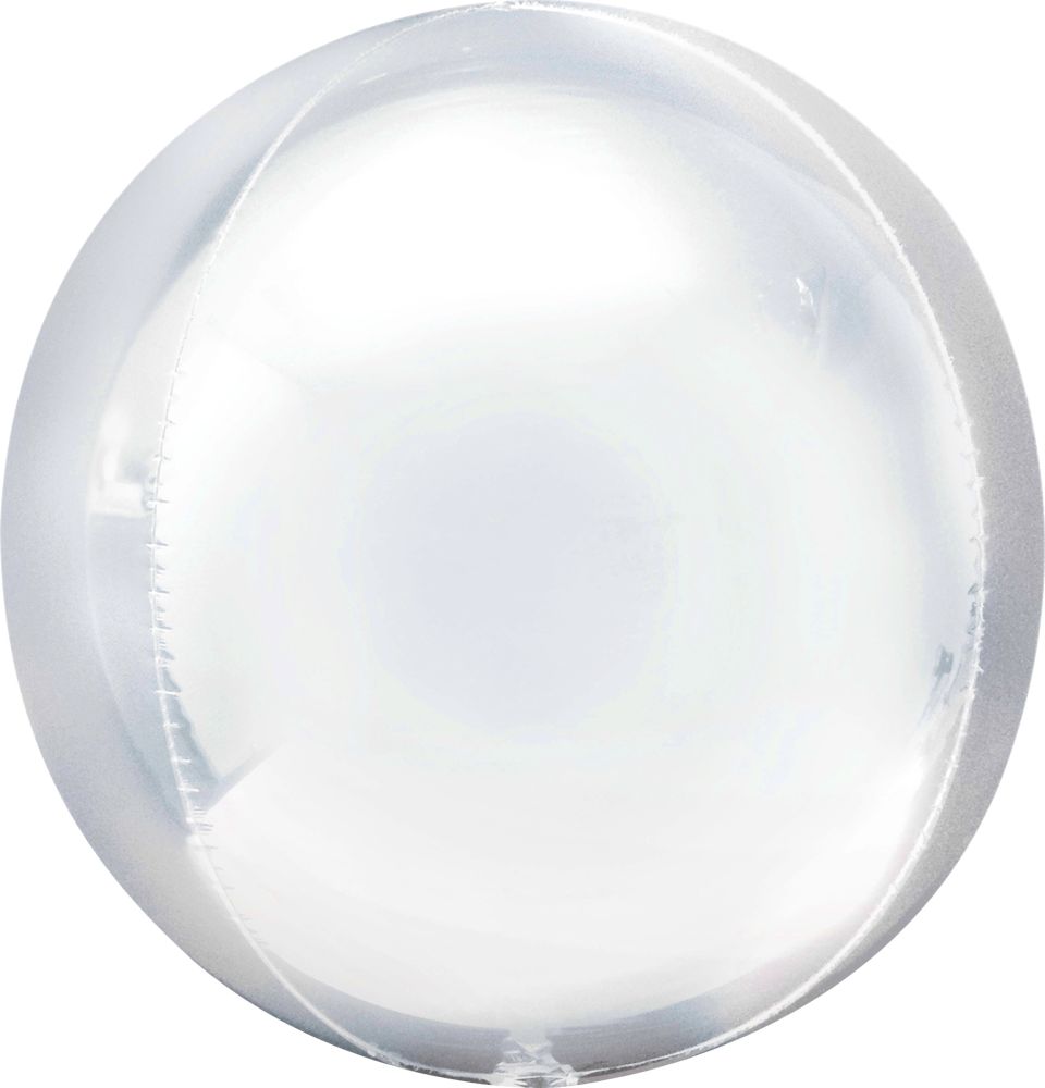 Orbz 16" White Balloon