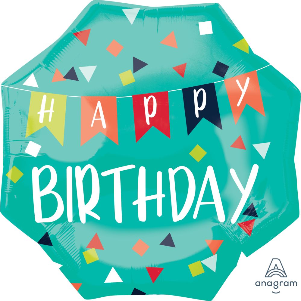 Supershape Reason to Celebrate Balloon