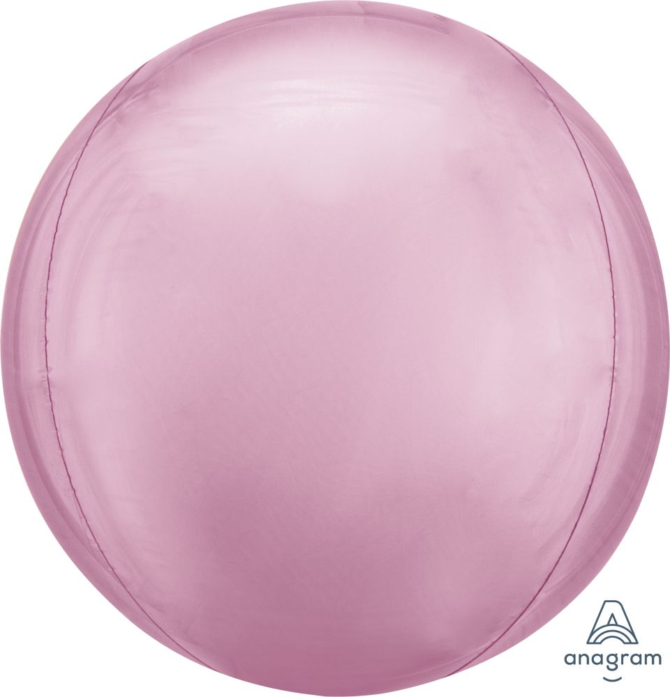 Orbz 21" Pastel Pink Balloon