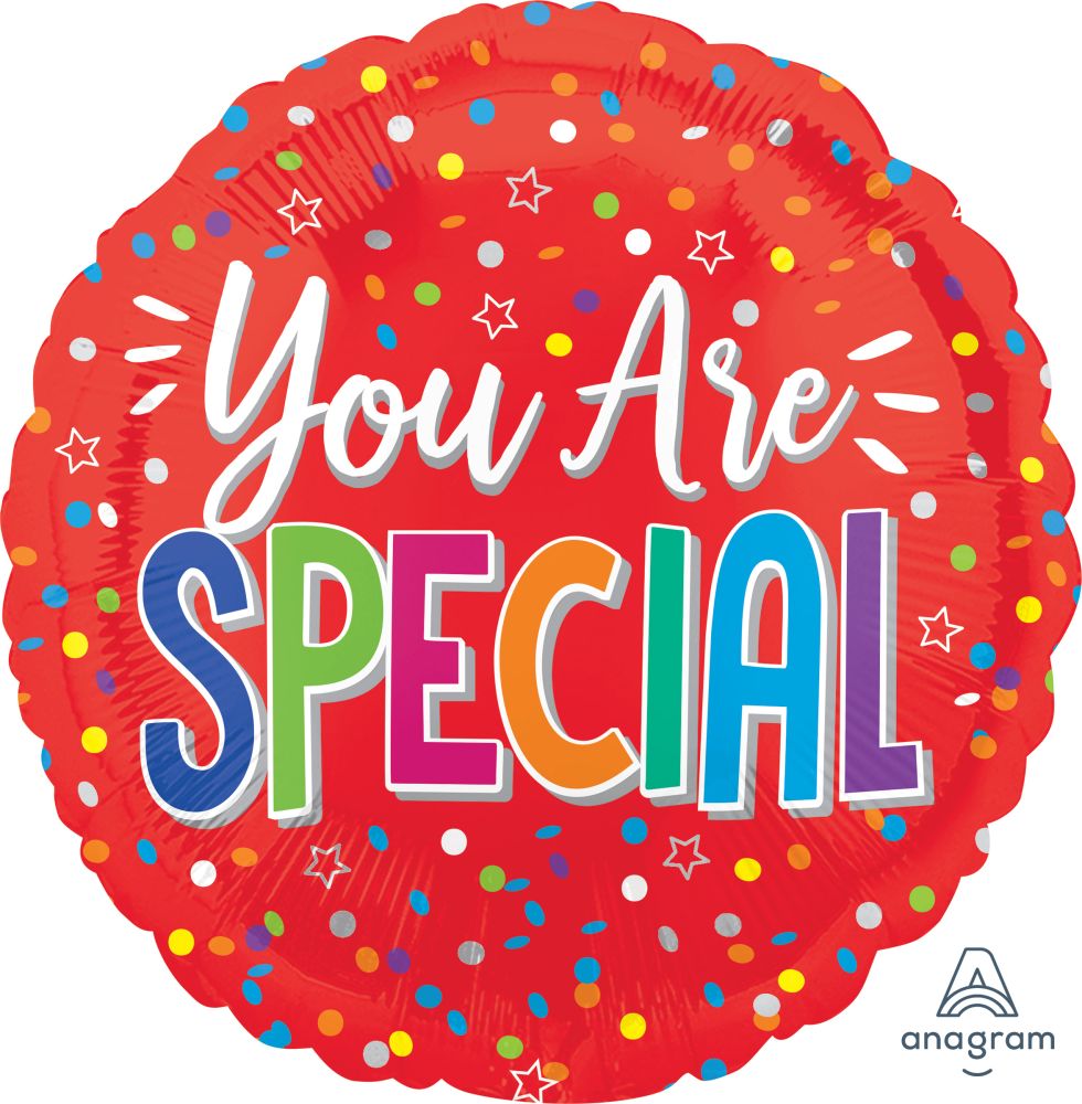 18" You Are Special Red Balloon