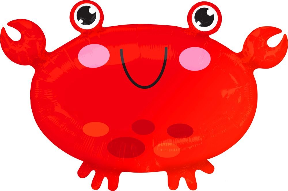 18" Shape Crab Balloon