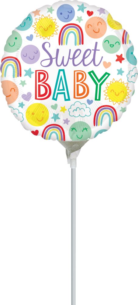 09" Sweet Baby Icons Balloon