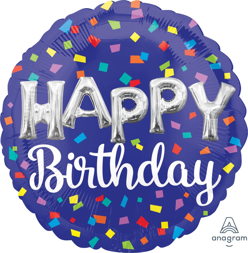 Jumbo Happy Birthday Day Balloon Letters