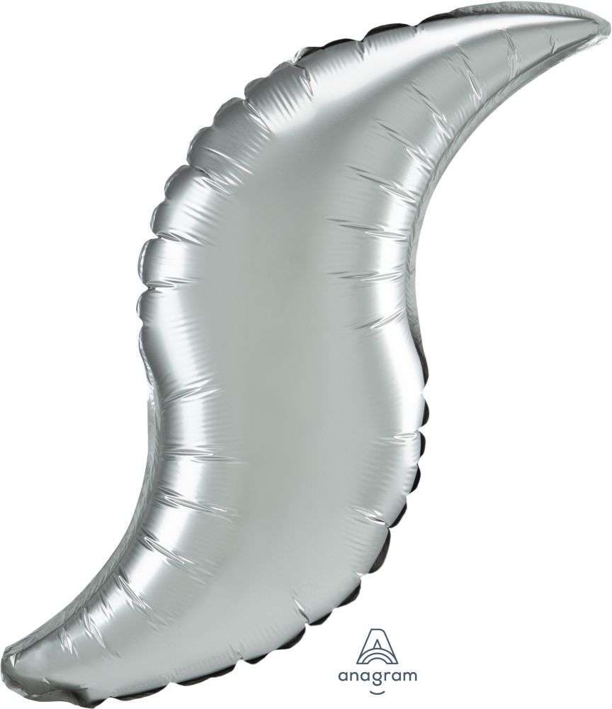 Curve 36" Platinum Silver Balloon