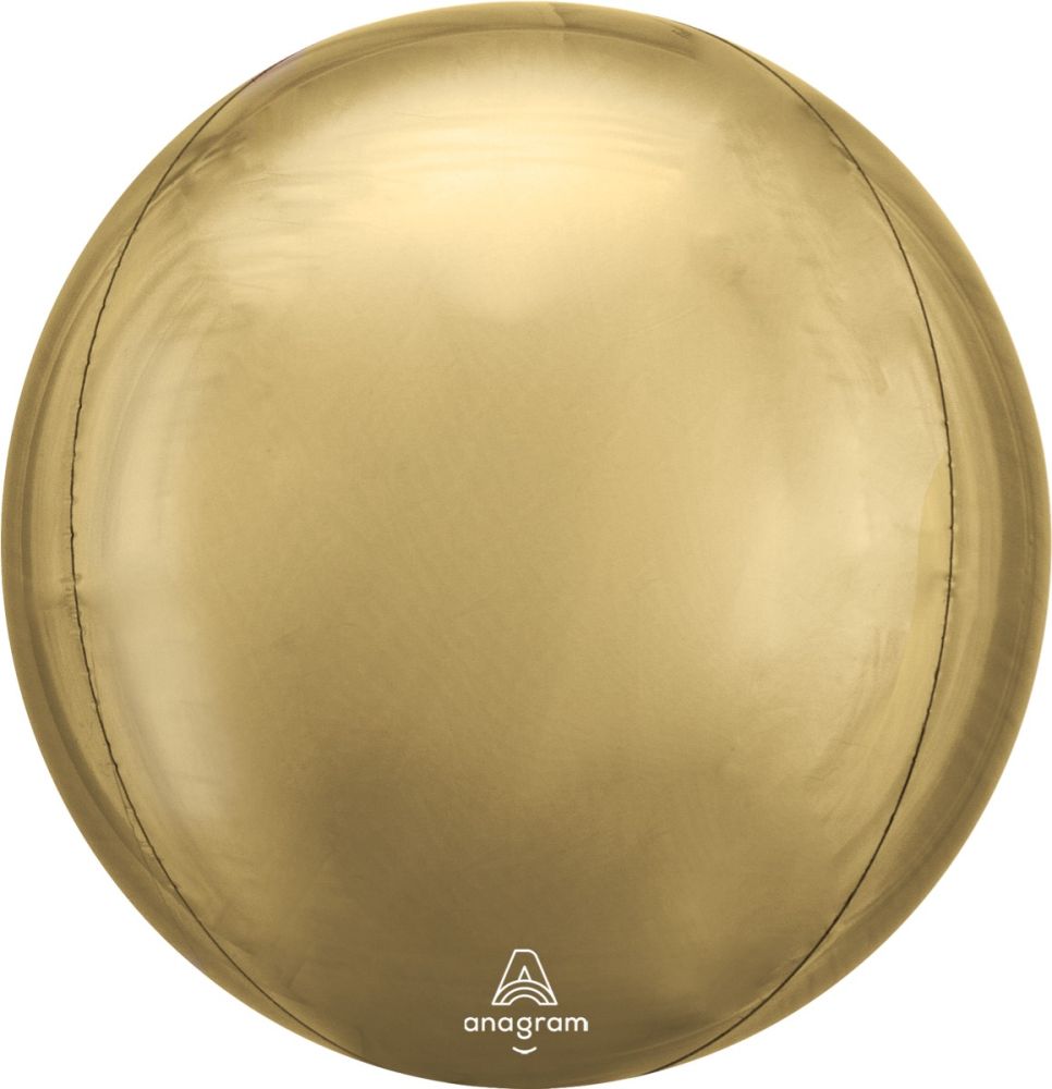 Orbz 16" White Gold Balloon