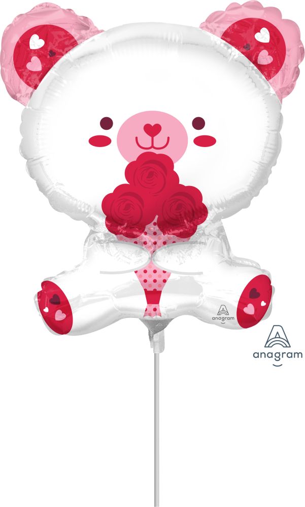 MiniShape White Bear Balloon