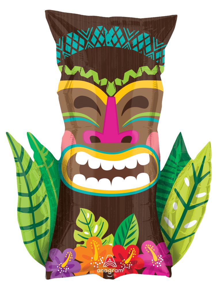 SuperShape Vintage Tiki Balloon