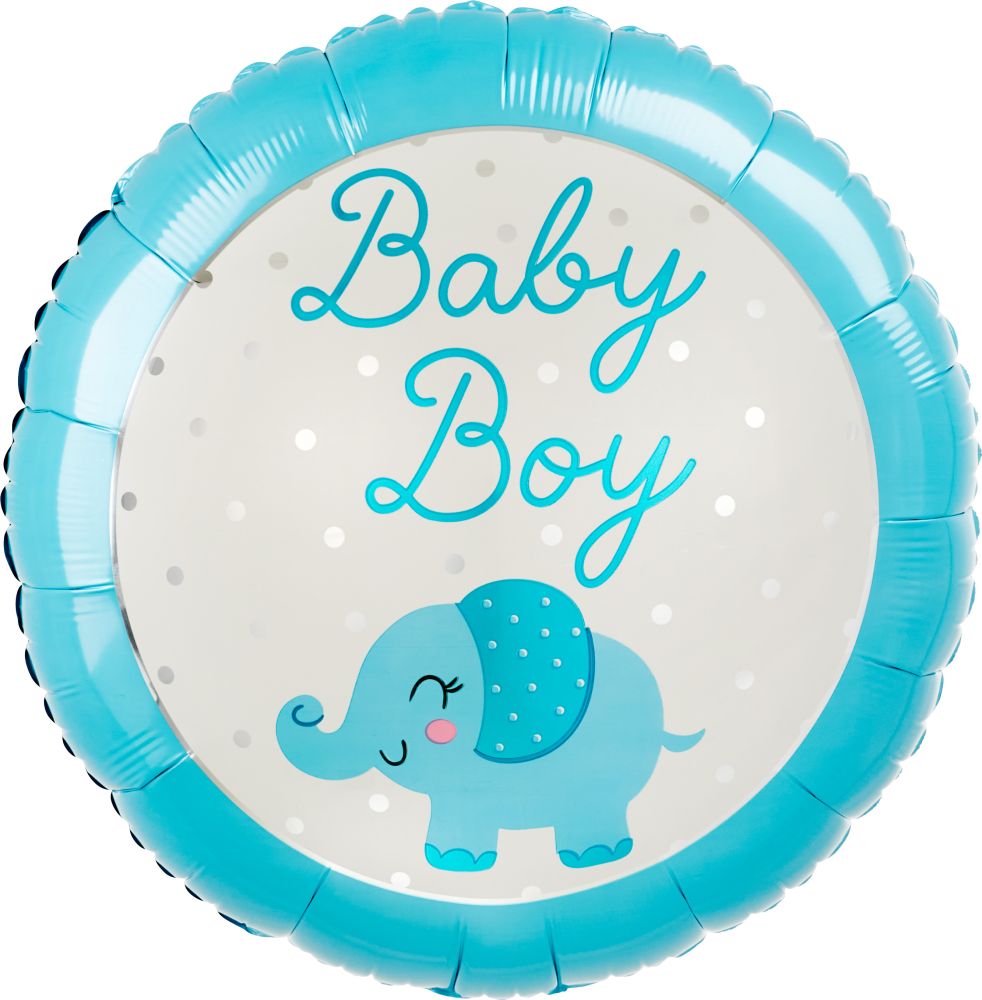 Standard Baby Boy Elephant Balloon
