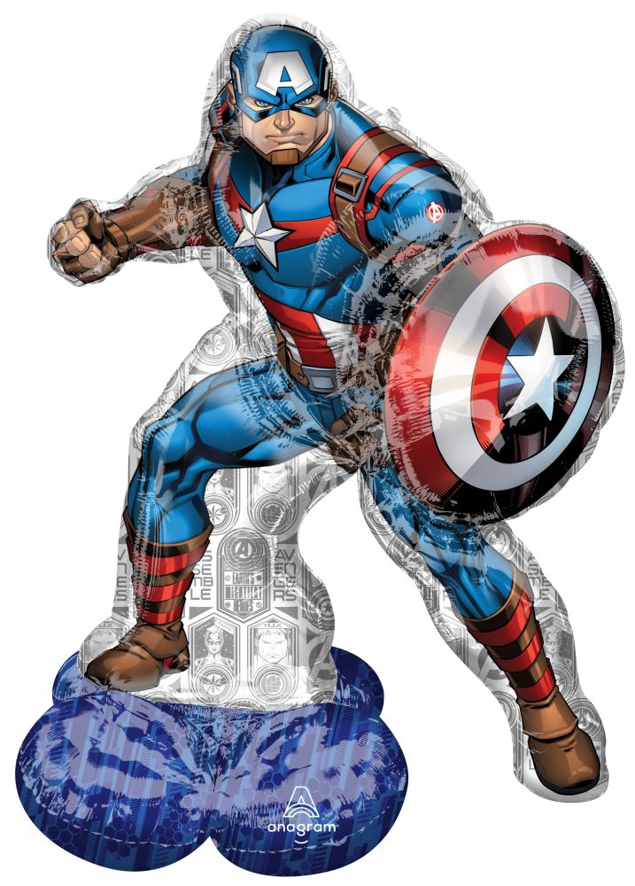 AirLoonz Marvel Avengers Captain America Balloon
