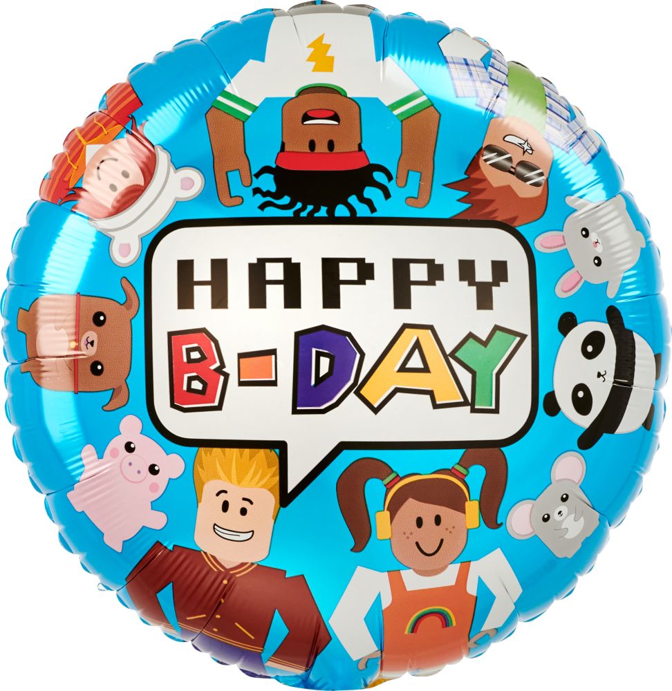 18" Party Town Happy Bday Balloon