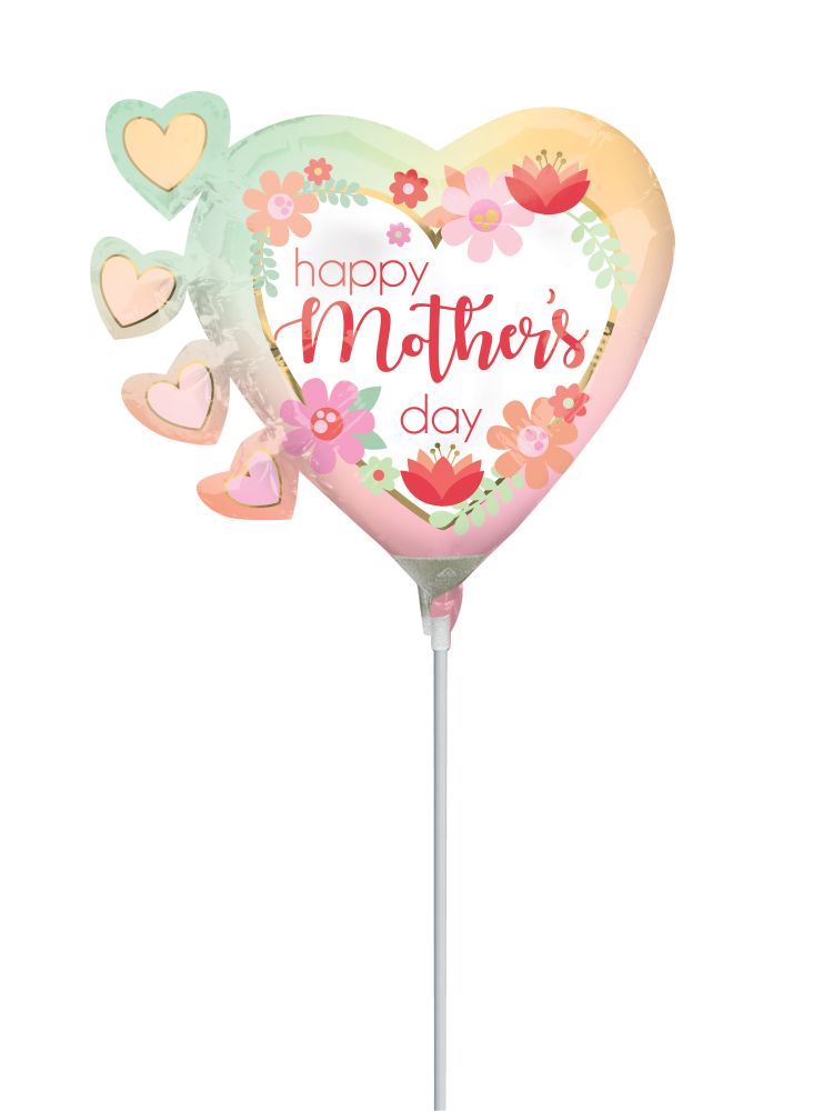 MiniShape Happy Mothers Day Filtered Ombre Balloon