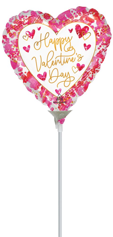 04" Heartful Valentines Day Balloon