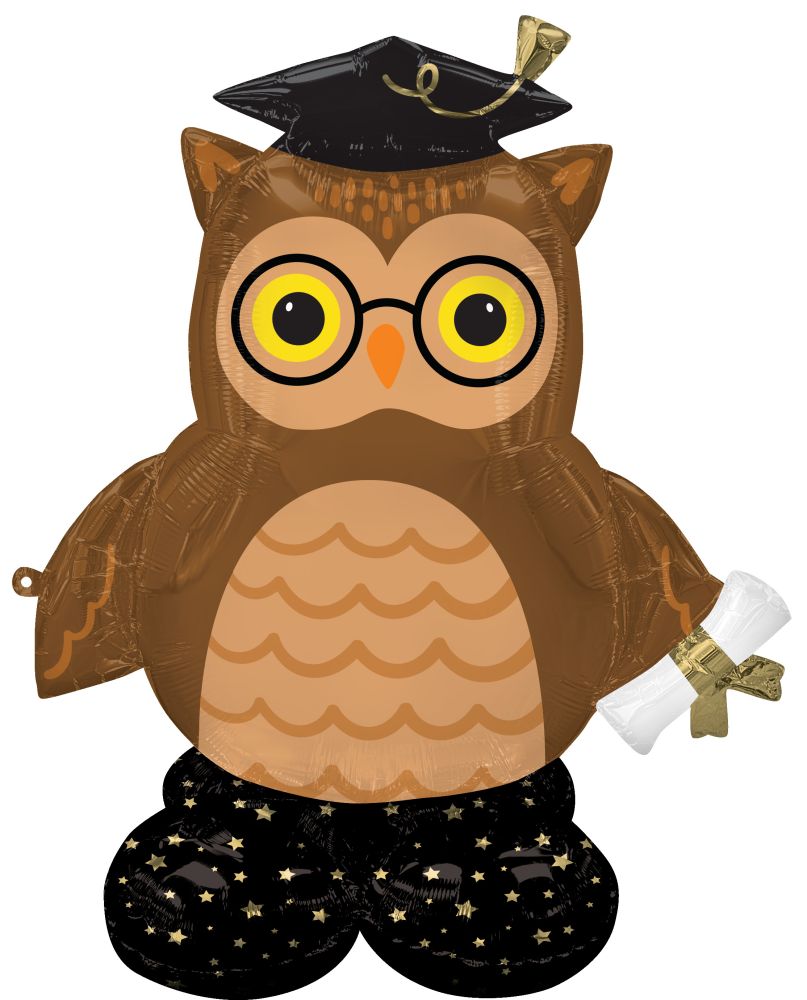 Airloonz Grad Wise Owl Balloon