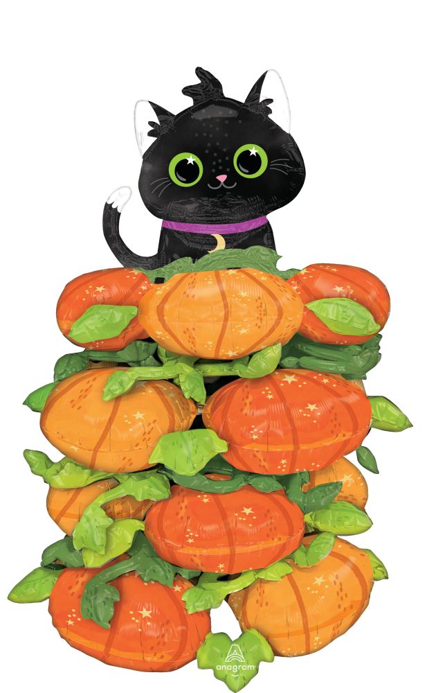 Large Decor Halloween Pumpkin Stacker Balloon