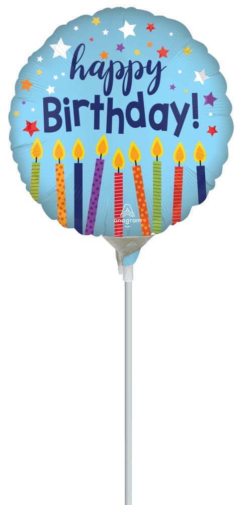 04" Satin Happy Birthday Celebrate Balloon