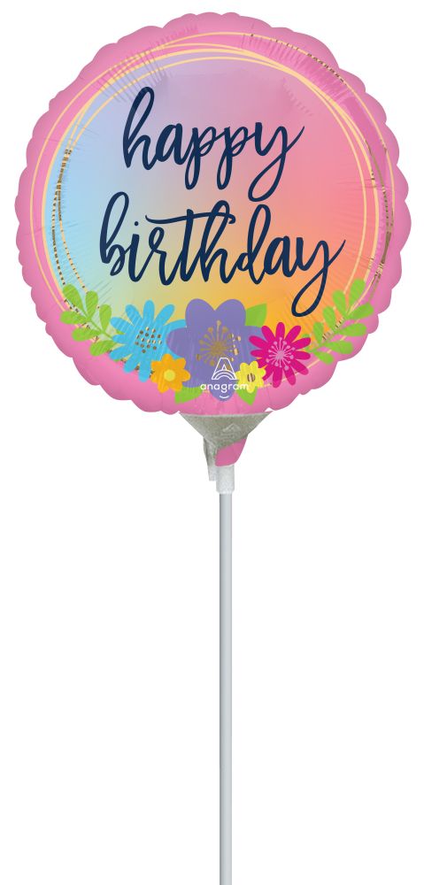 04" Happy Birthday Bouquet Balloon