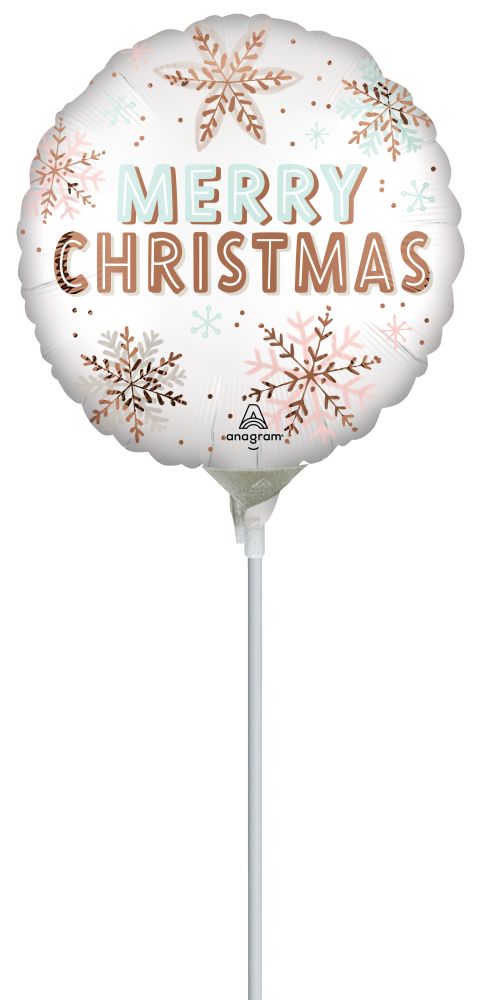 09" Satin Christmas Winter Wonderland Balloon