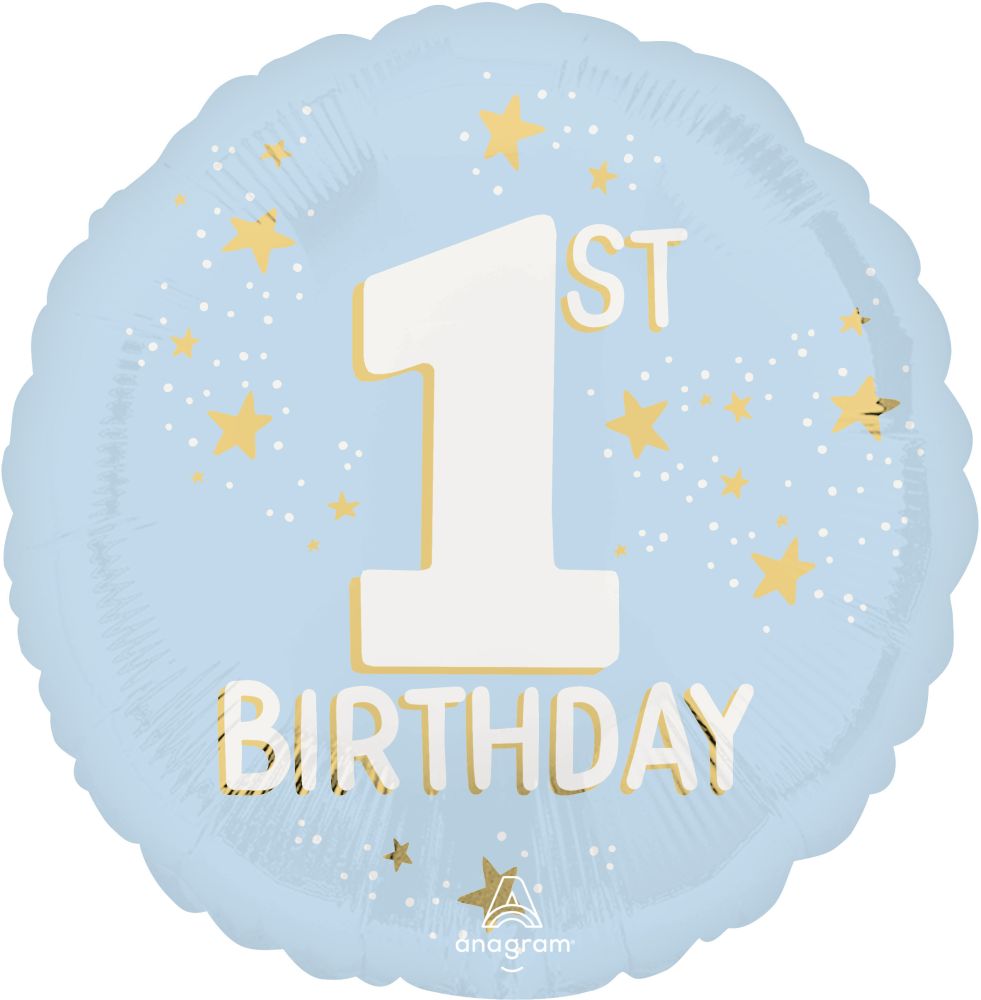 Standard Little Mister One-derful 1st Birthday Balloon