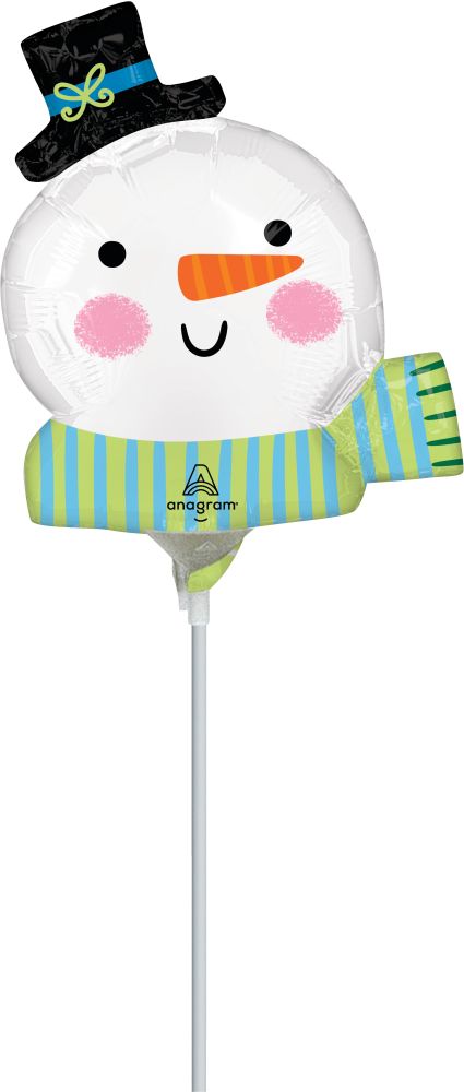 MiniShape HO HO HO Snowman Balloon