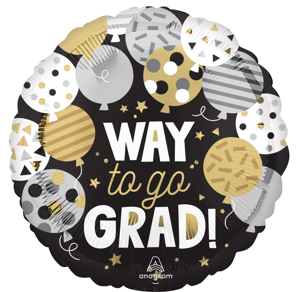 Standard Way to Go Grad Balloons Balloon