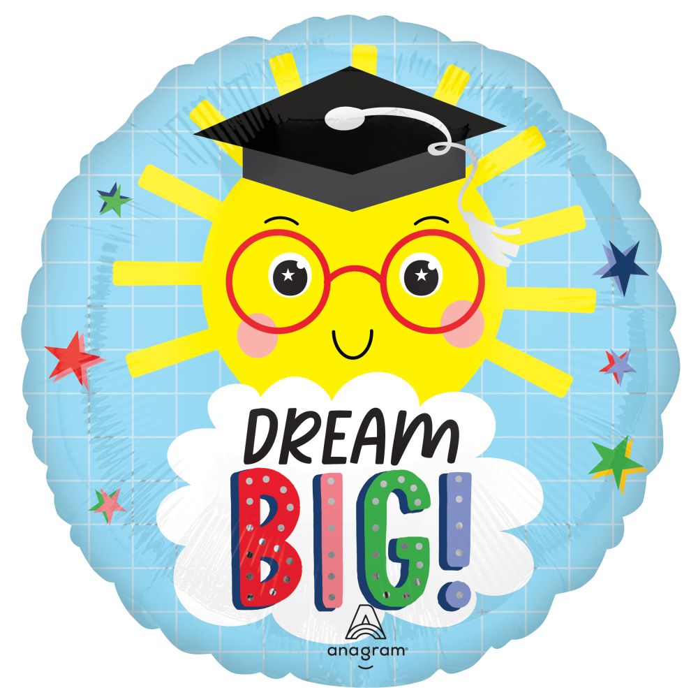 Standard Dream Big Grad Balloon