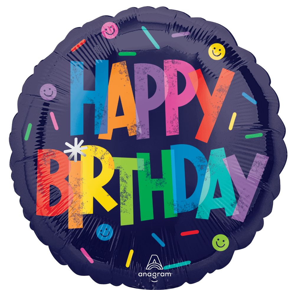 Standard Bold Birthday Balloon