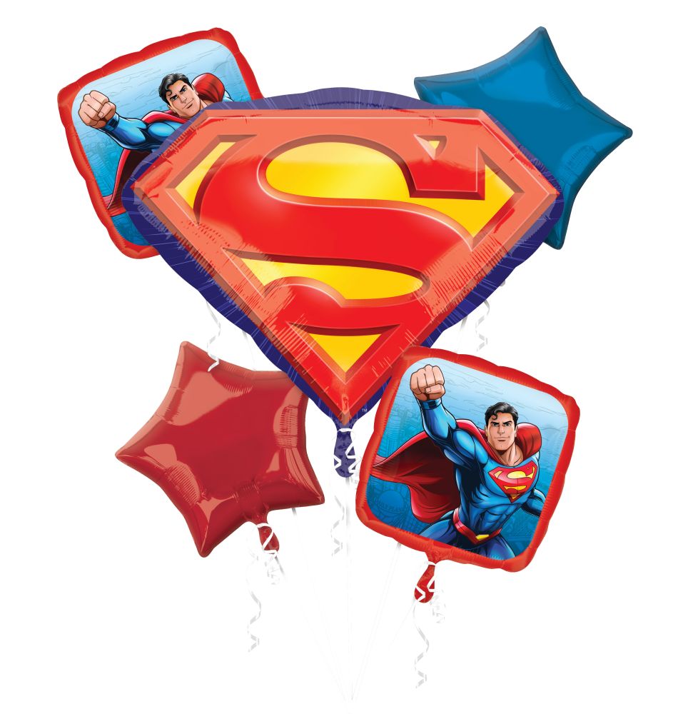 Bouquet Superman Balloon