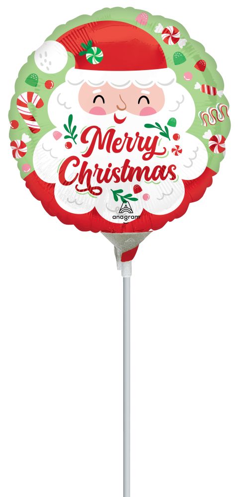 09" Jolly Old Santa Christmas Balloon