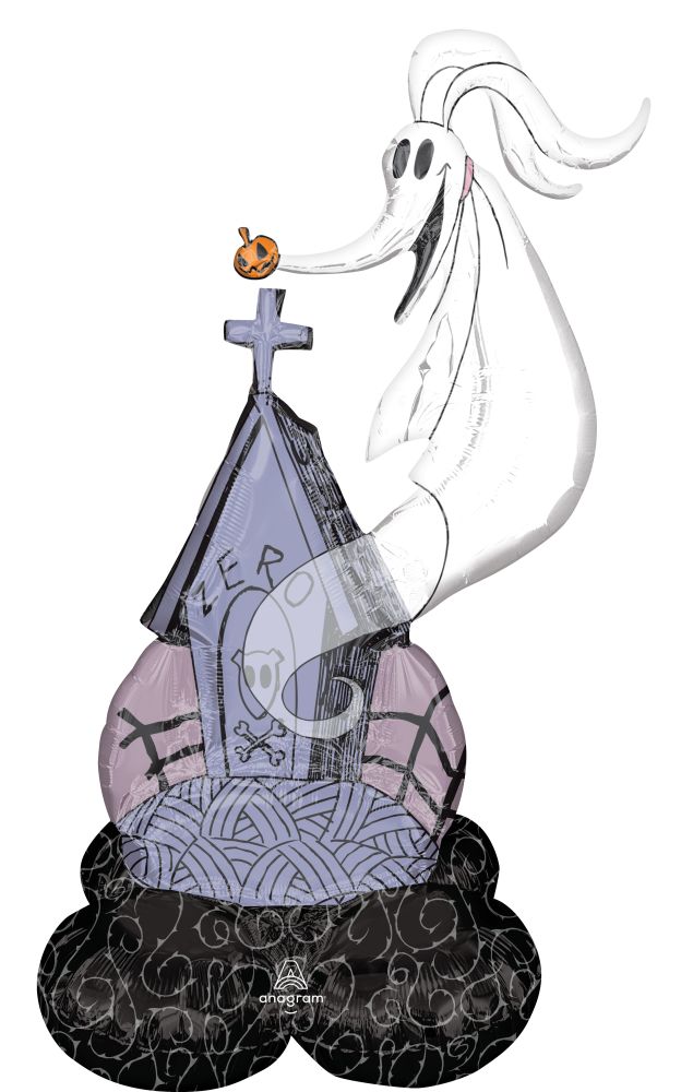 AirLoonz Junior Nightmare Before Christmas Zero Balloon