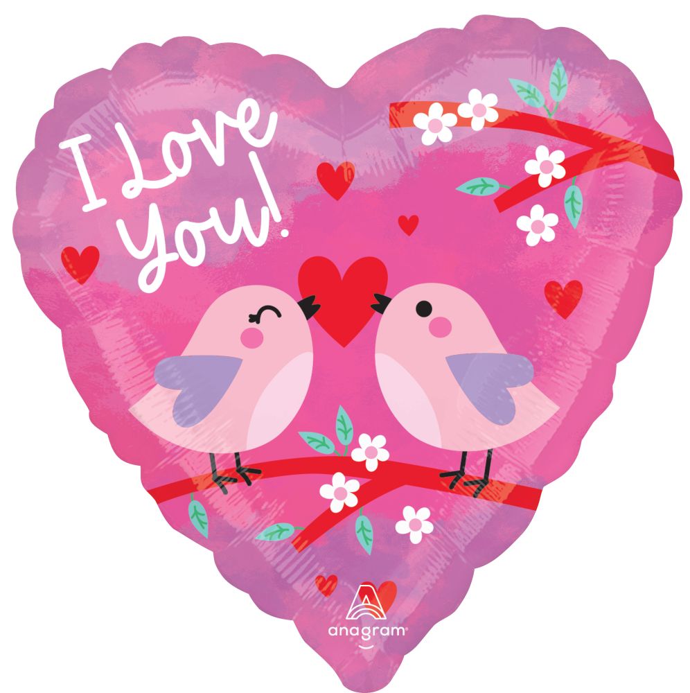Standard Love Birds Balloon