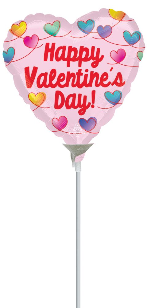 09" Happy Valentines Day Infinite Knots Balloon