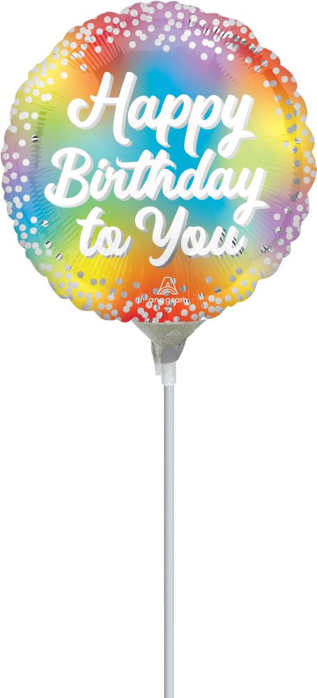 09" Birthday Glitz Balloon
