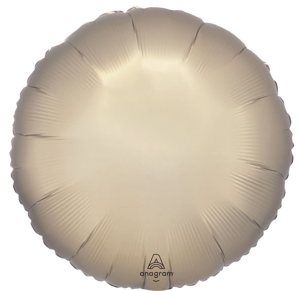 18" Satin Luxe Circle Prosecco Balloon