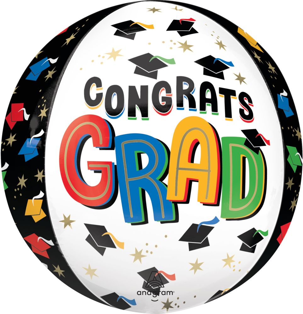 Orbz Bright Future Congrats Grad Balloon