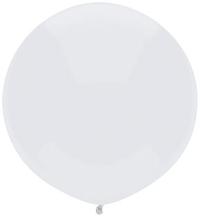 17" White (50pcs) Funsational Balloons